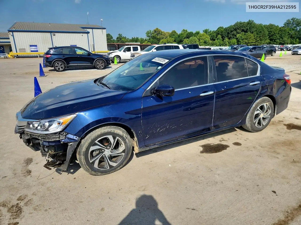 2017 Honda Accord Lx VIN: 1HGCR2F39HA212595 Lot: 62093036
