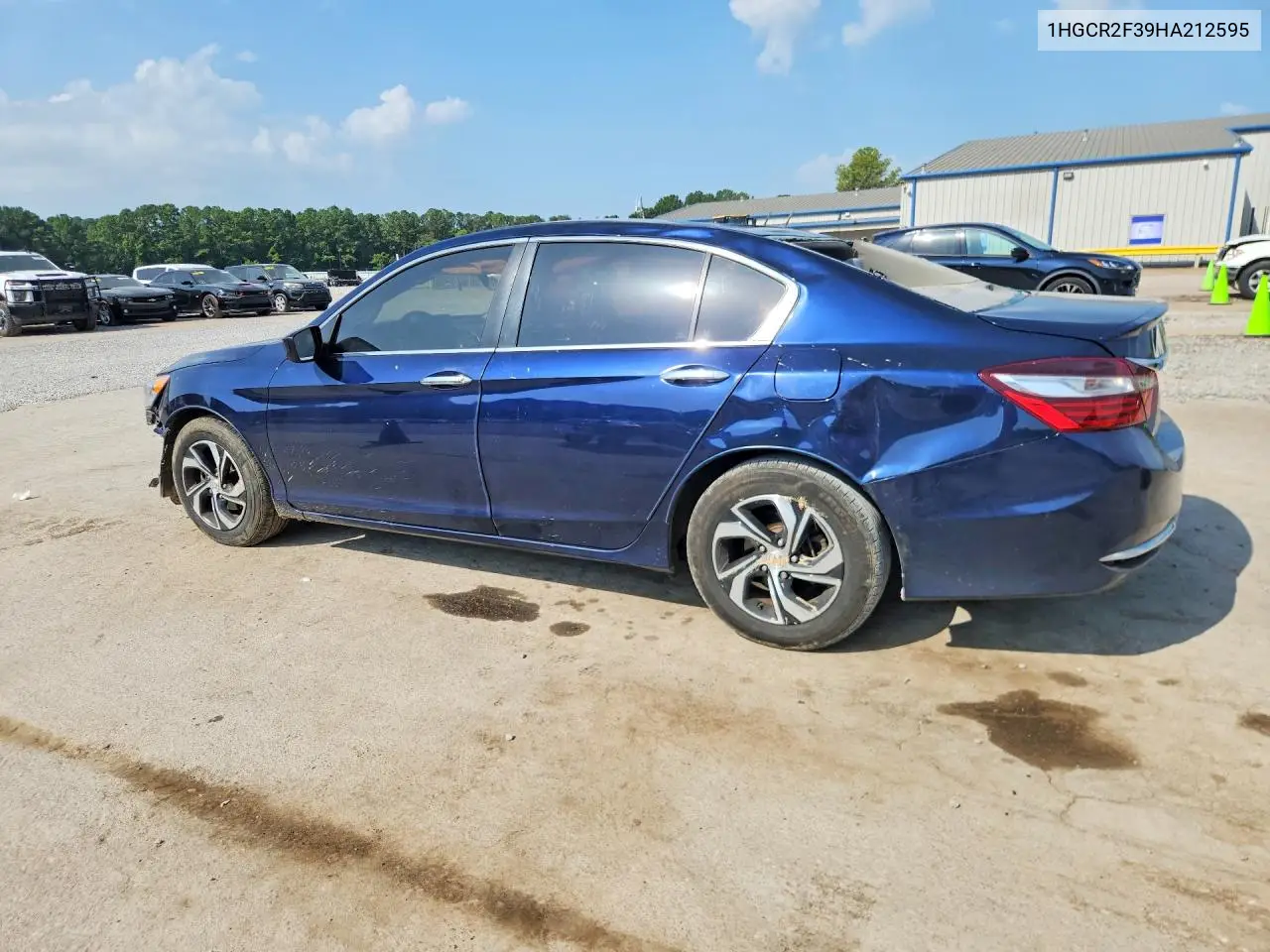 2017 Honda Accord Lx VIN: 1HGCR2F39HA212595 Lot: 62093036