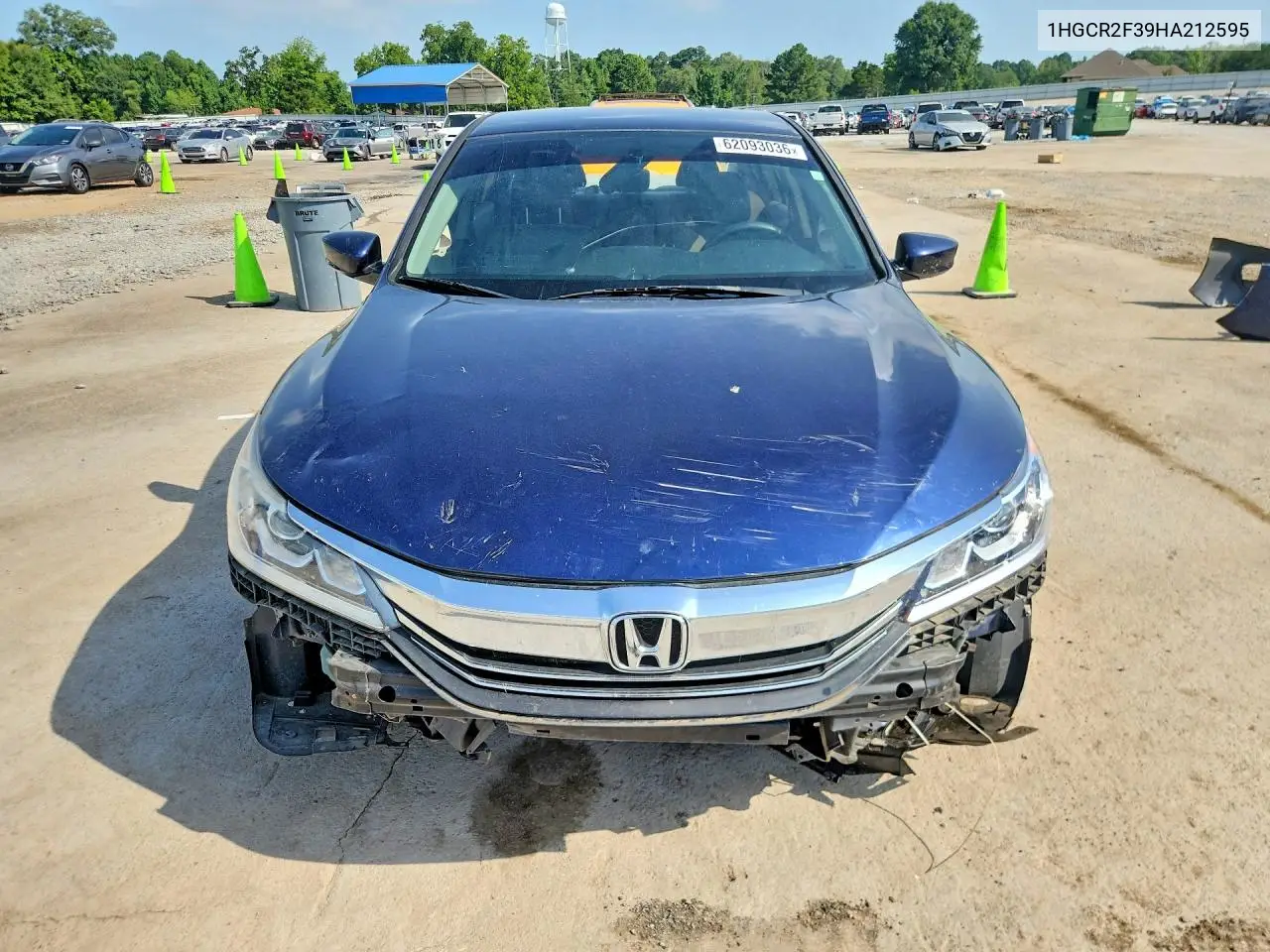 2017 Honda Accord Lx VIN: 1HGCR2F39HA212595 Lot: 62093036