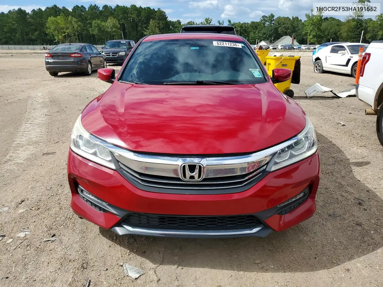 2017 Honda Accord Sport VIN: 1HGCR2F53HA191552 Lot: 62211236