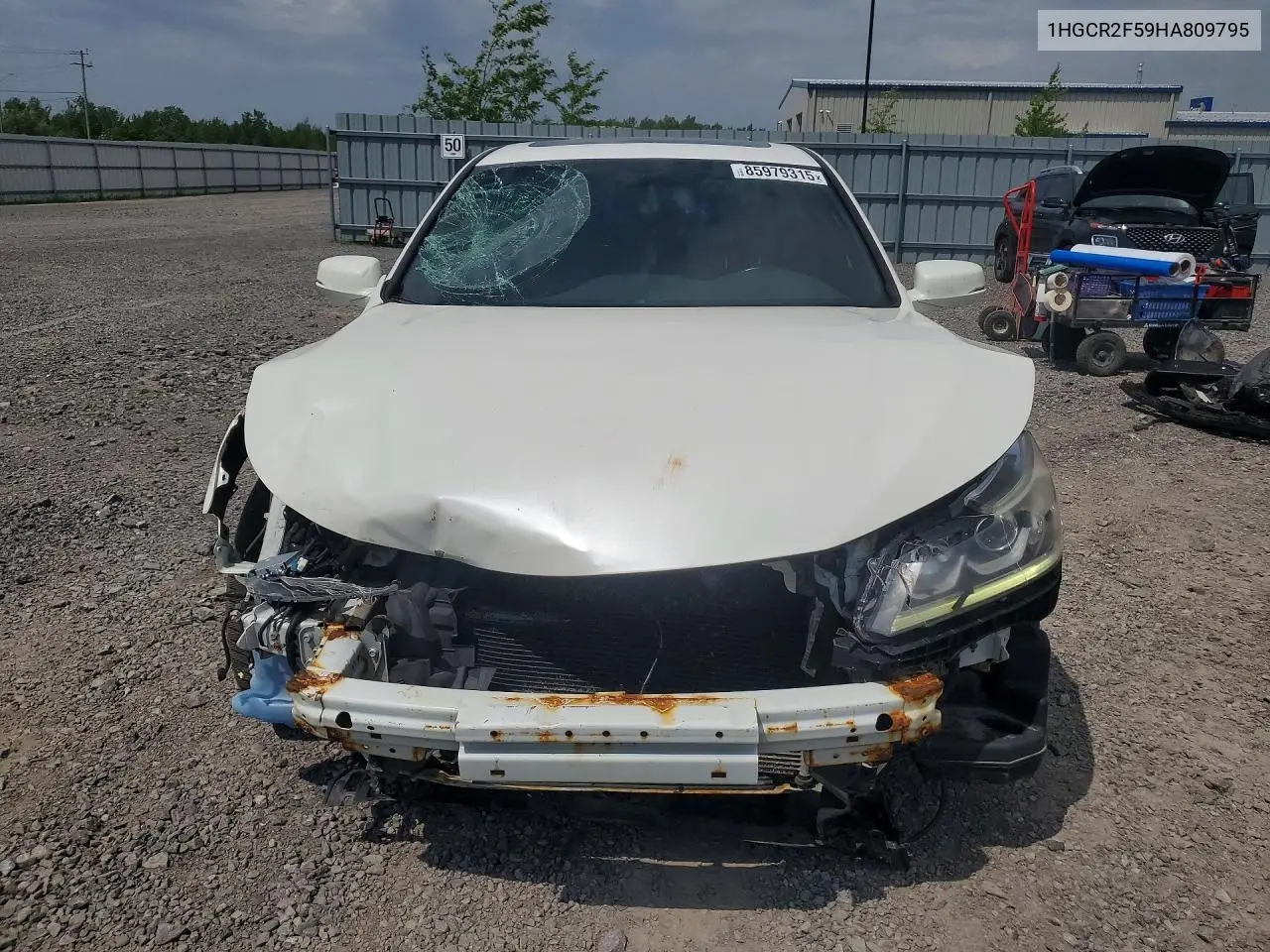 2017 Honda Accord Sport VIN: 1HGCR2F59HA809795 Lot: 85979315
