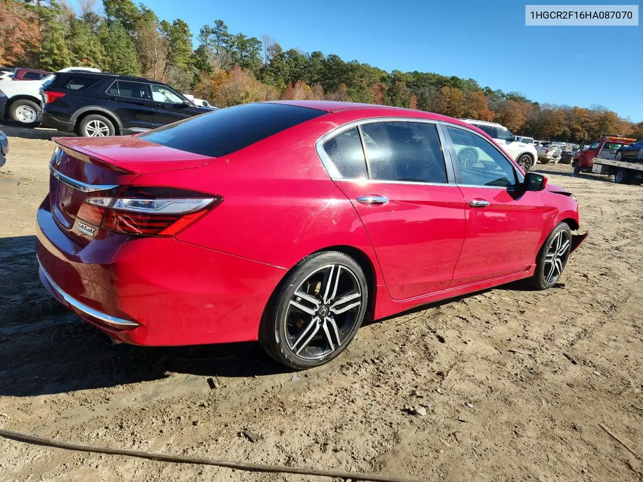 1HGCR2F16HA087070 2017 Honda Accord Sport Special Edition