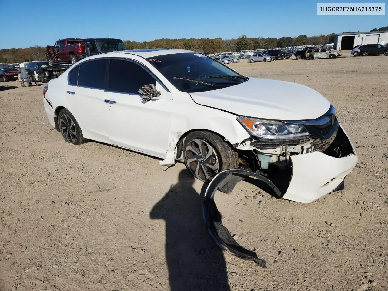 1HGCR2F76HA215375 2017 Honda Accord Ex