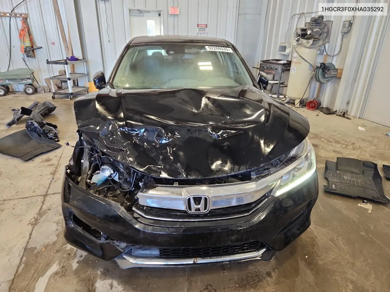 1HGCR3F0XHA035292 2017 Honda Accord Exl
