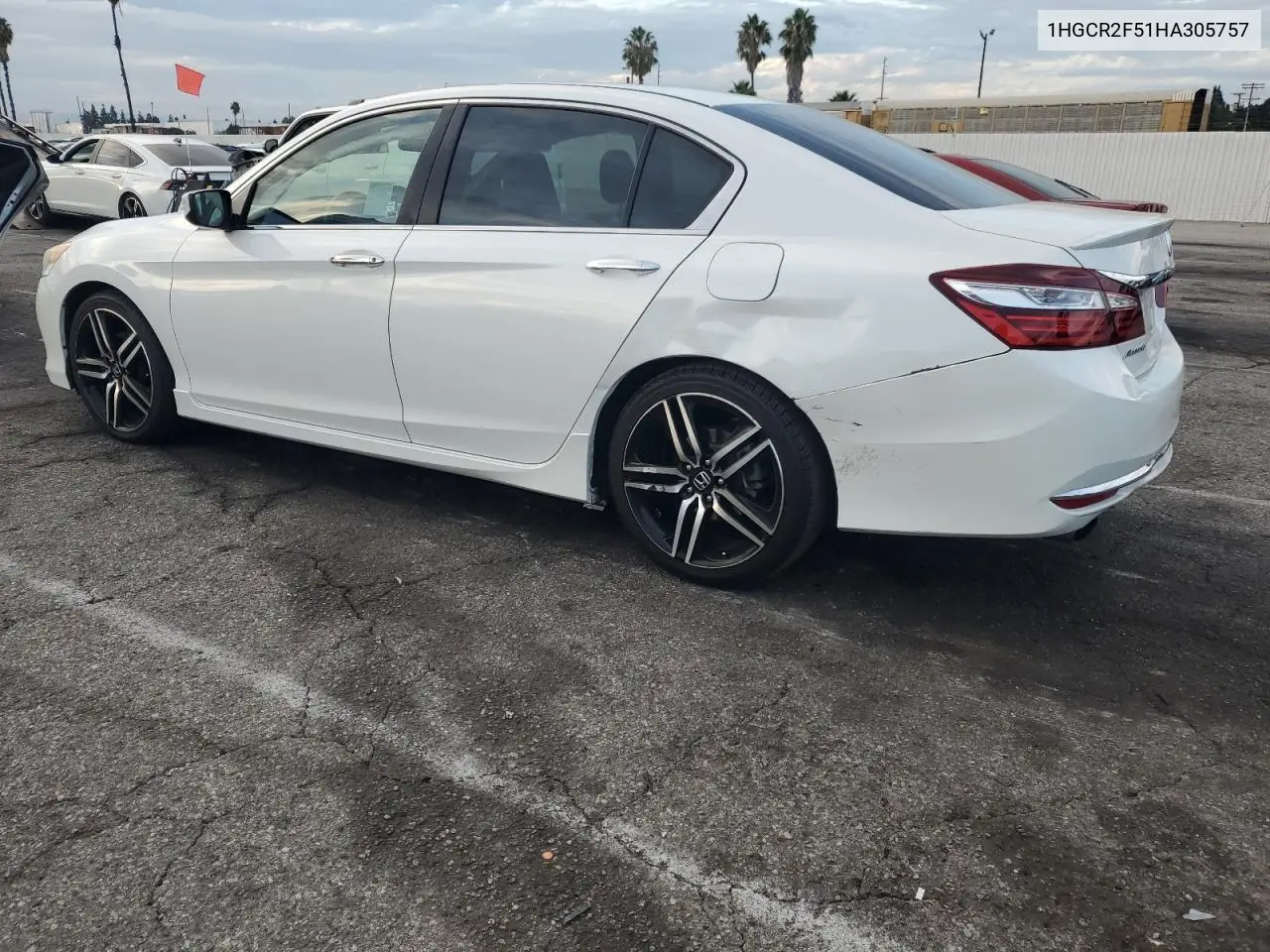 1HGCR2F51HA305757 2017 Honda Accord Sport