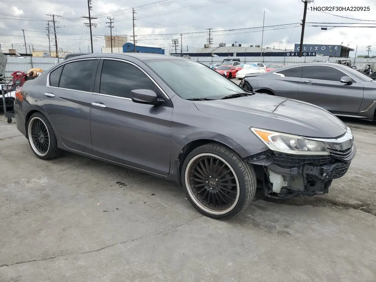 1HGCR2F30HA220925 2017 Honda Accord Lx