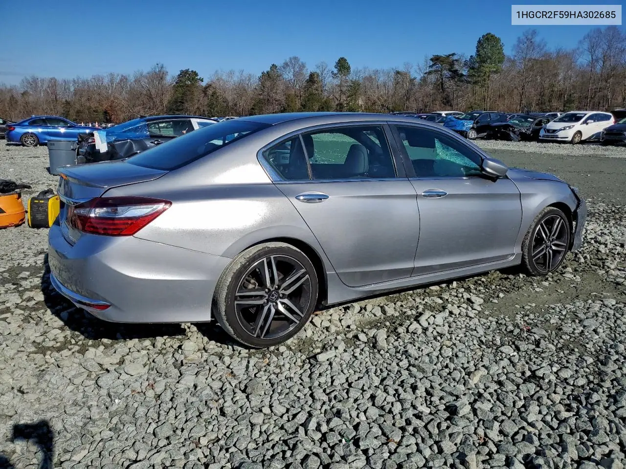 1HGCR2F59HA302685 2017 Honda Accord Sport