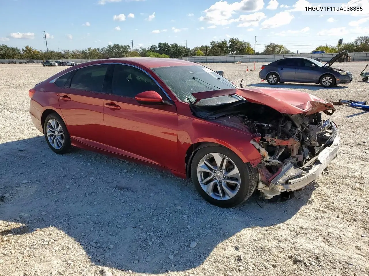 1HGCV1F11JA038385 2018 Honda Accord Lx
