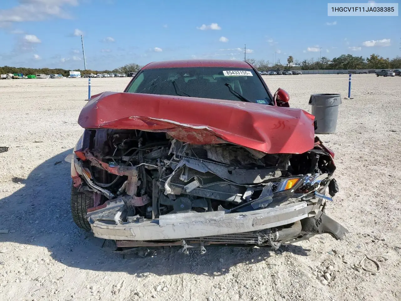 1HGCV1F11JA038385 2018 Honda Accord Lx