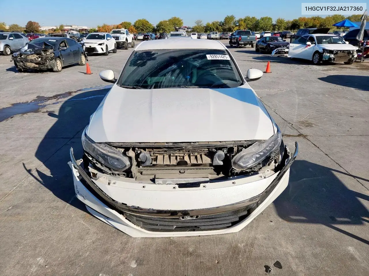 1HGCV1F32JA217360 2018 Honda Accord Sport