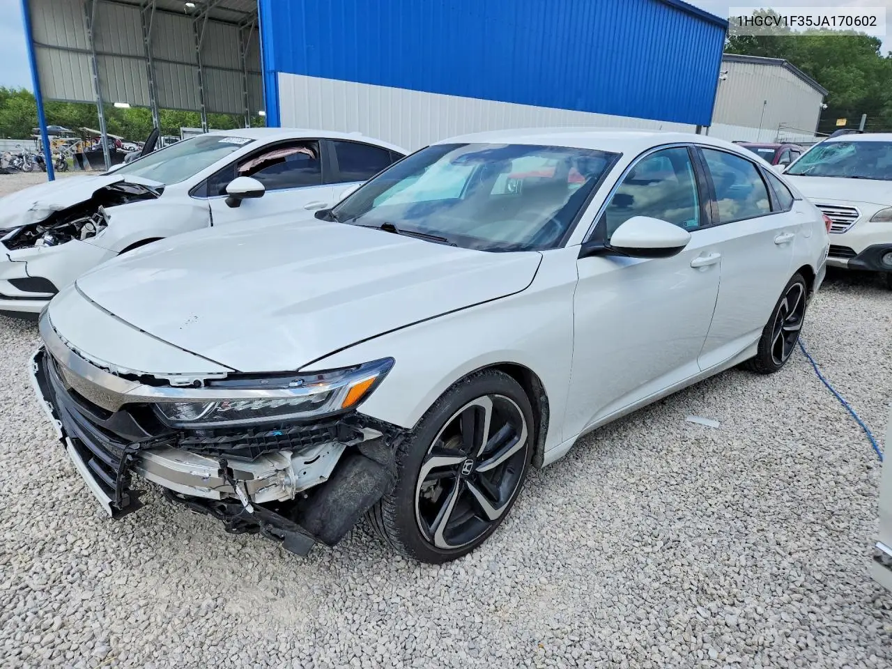 1HGCV1F35JA170602 2018 Honda Accord Sport