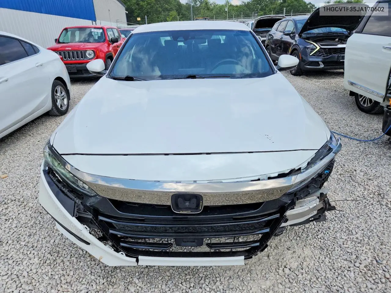 1HGCV1F35JA170602 2018 Honda Accord Sport
