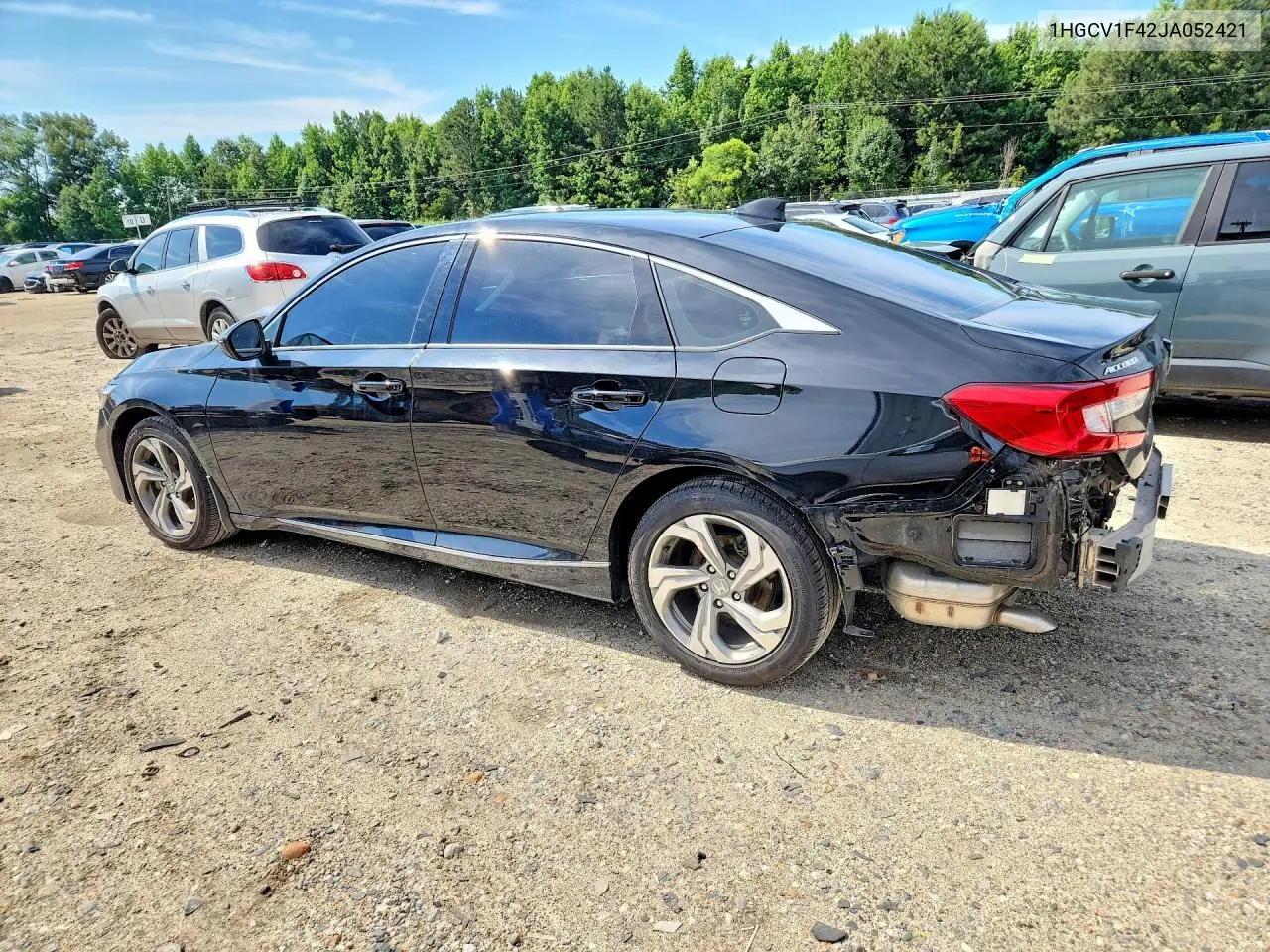 2018 Honda Accord Ex VIN: 1HGCV1F42JA052421 Lot: 57716296