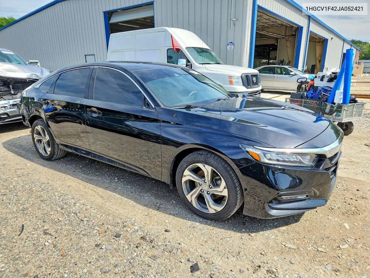 2018 Honda Accord Ex VIN: 1HGCV1F42JA052421 Lot: 57716296
