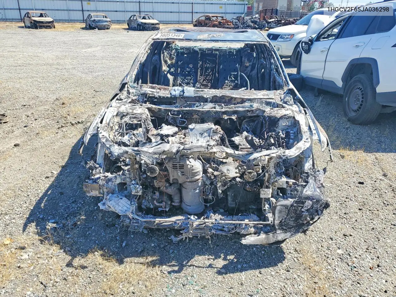 2018 Honda Accord Exl VIN: 1HGCV2F65JA036298 Lot: 58051346
