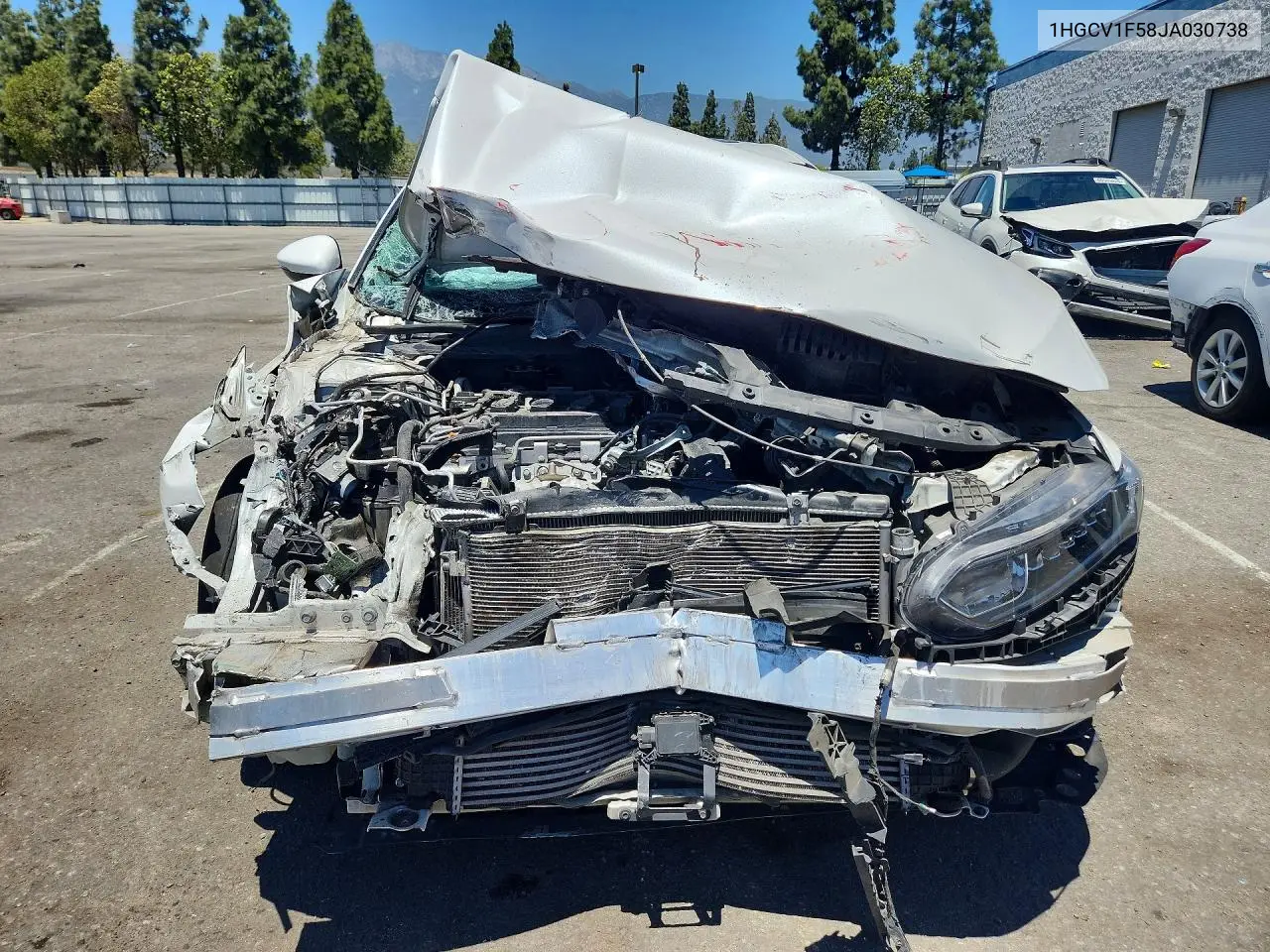 2018 Honda Accord Exl VIN: 1HGCV1F58JA030738 Lot: 60521036