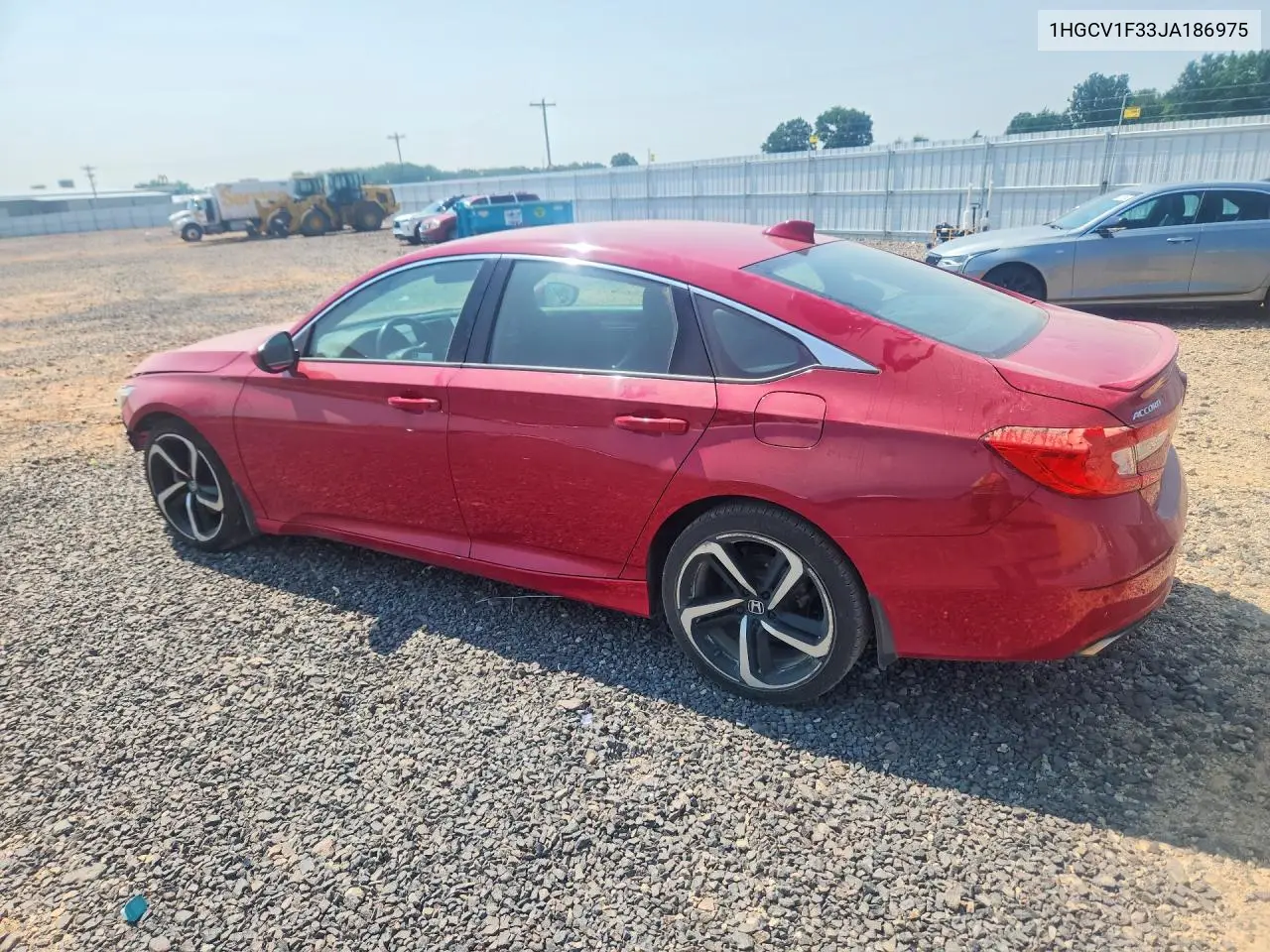 2018 Honda Accord Sport VIN: 1HGCV1F33JA186975 Lot: 60739886