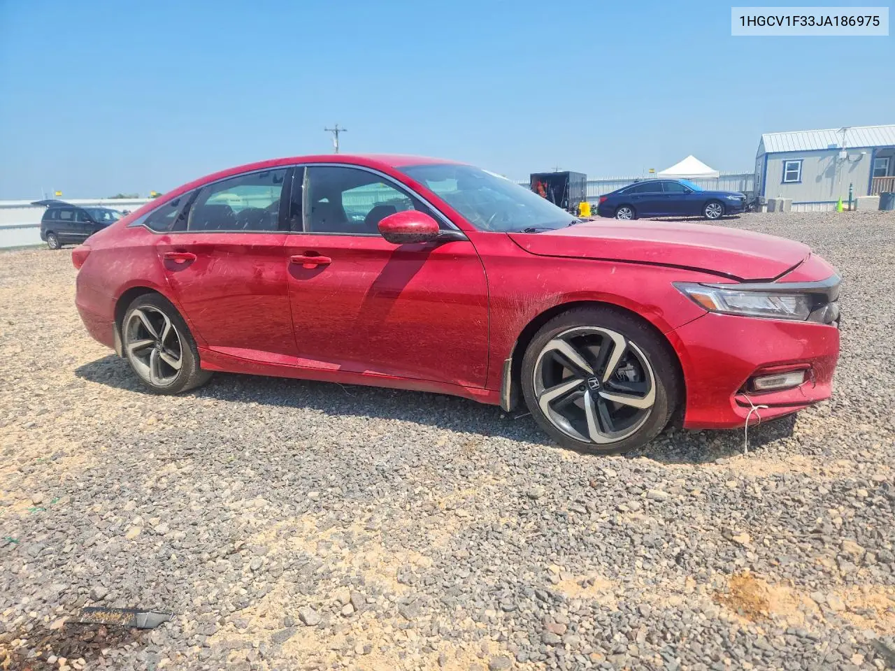 2018 Honda Accord Sport VIN: 1HGCV1F33JA186975 Lot: 60739886