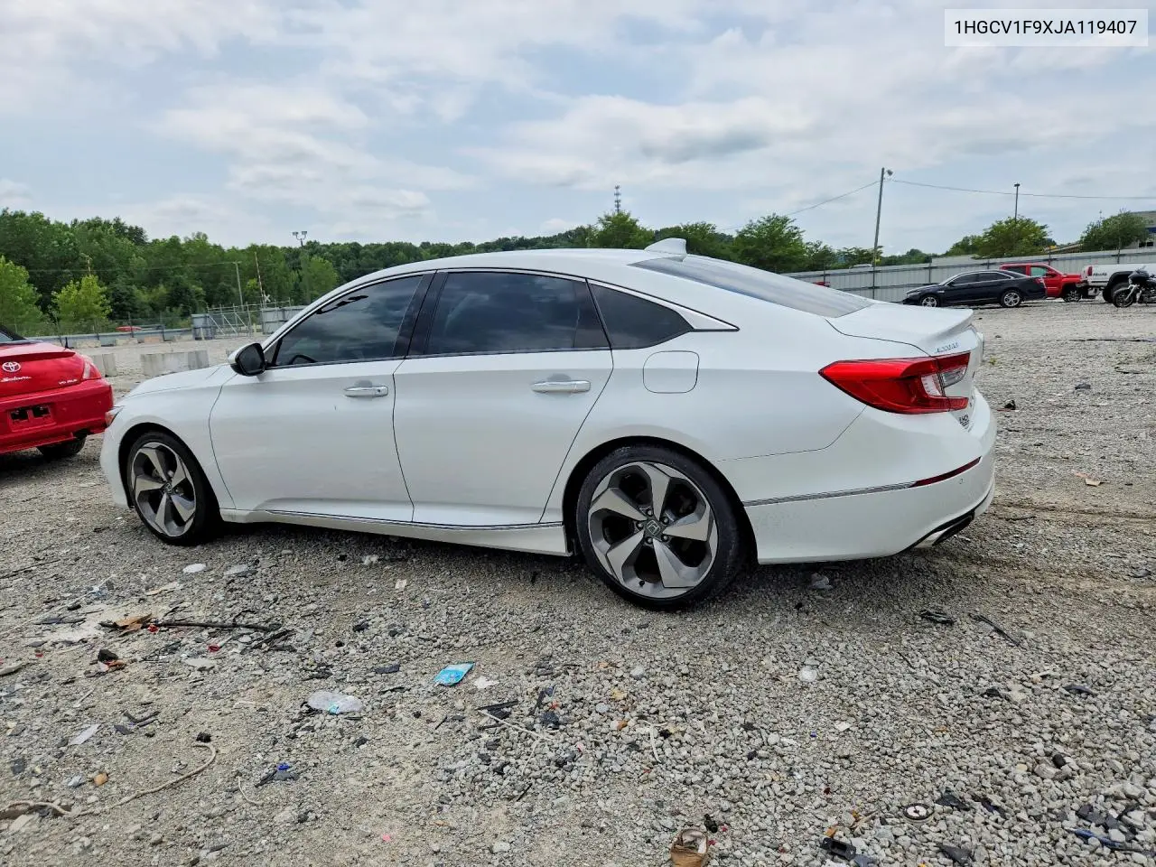 1HGCV1F9XJA119407 2018 Honda Accord Touring