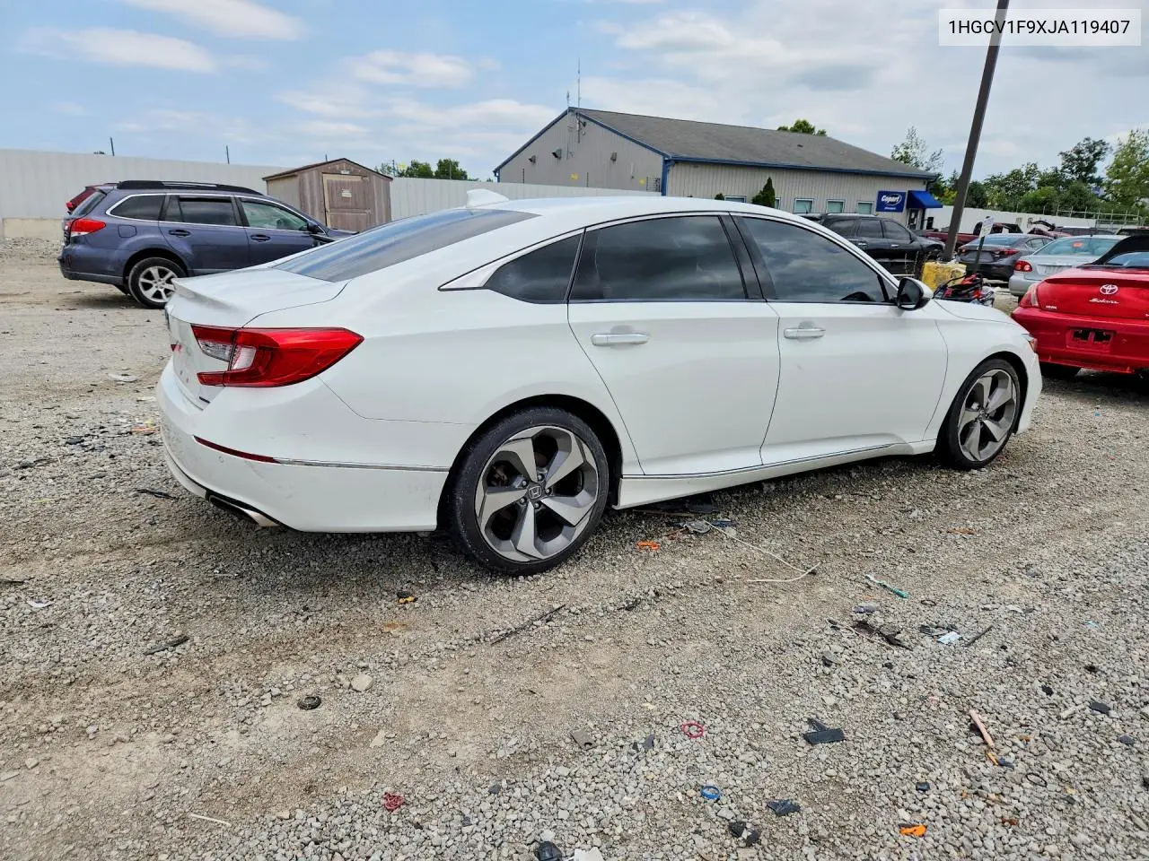 1HGCV1F9XJA119407 2018 Honda Accord Touring