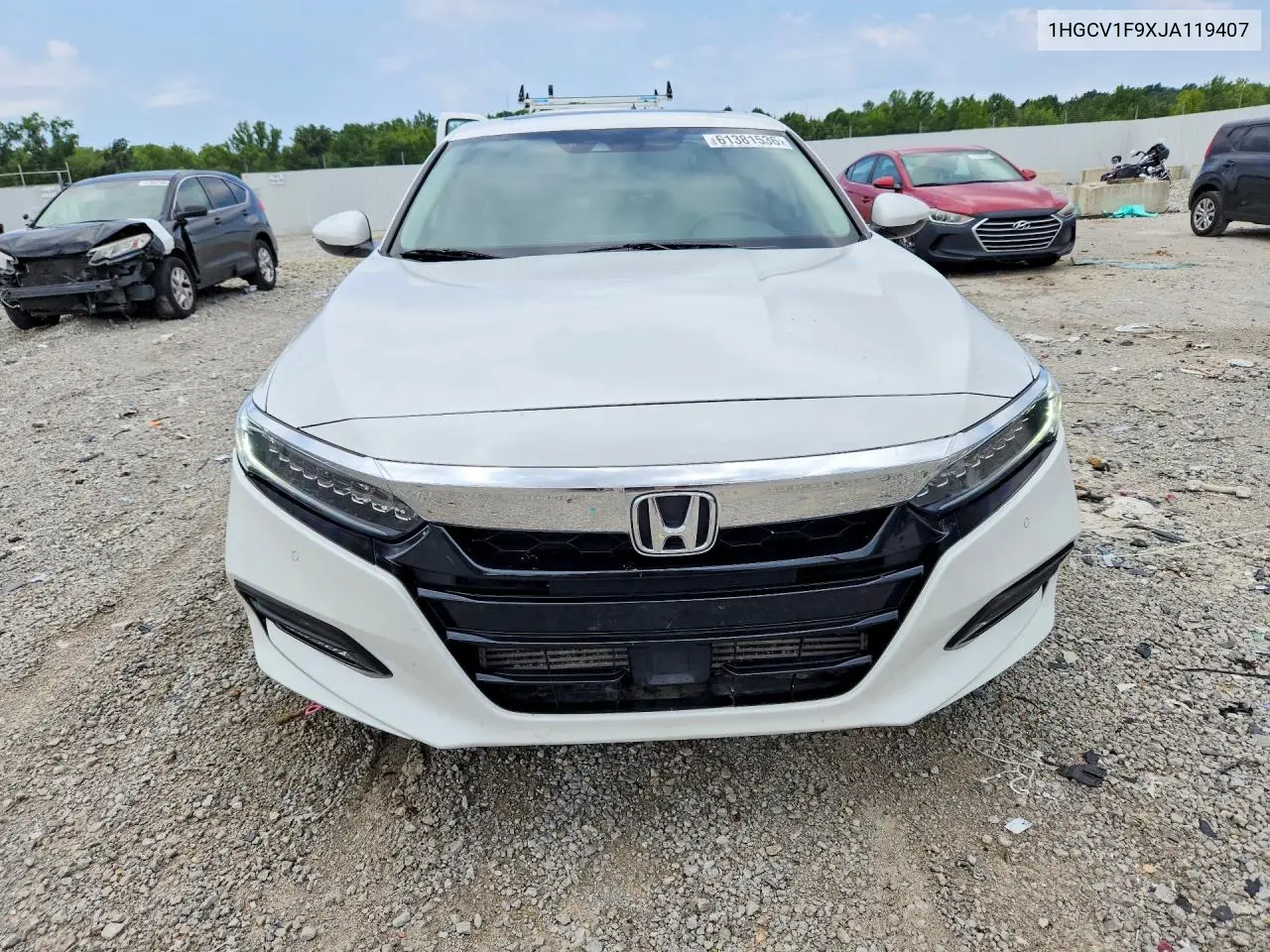 1HGCV1F9XJA119407 2018 Honda Accord Touring