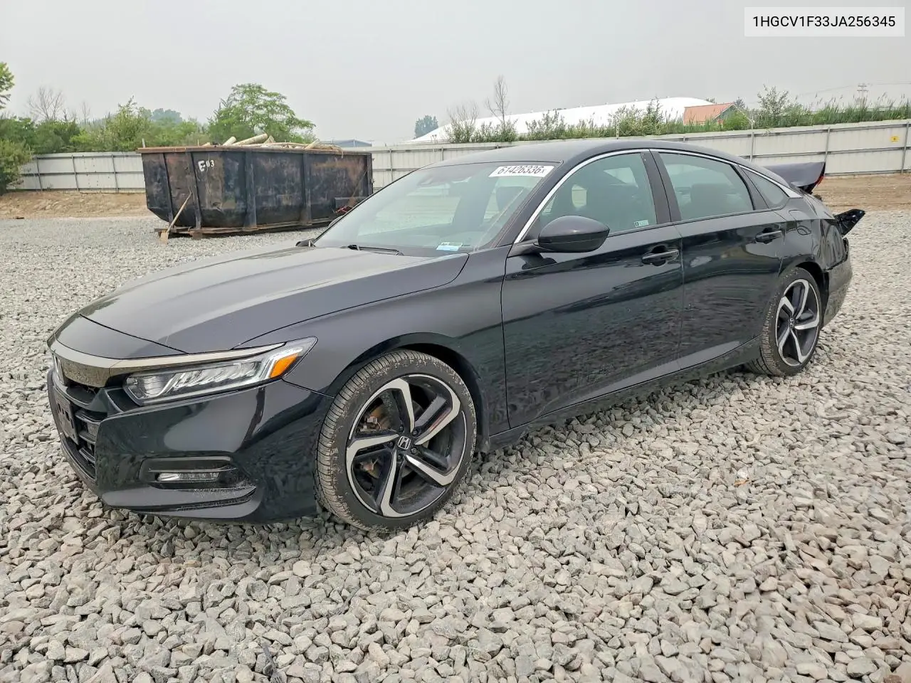2018 Honda Accord Sport VIN: 1HGCV1F33JA256345 Lot: 61426336