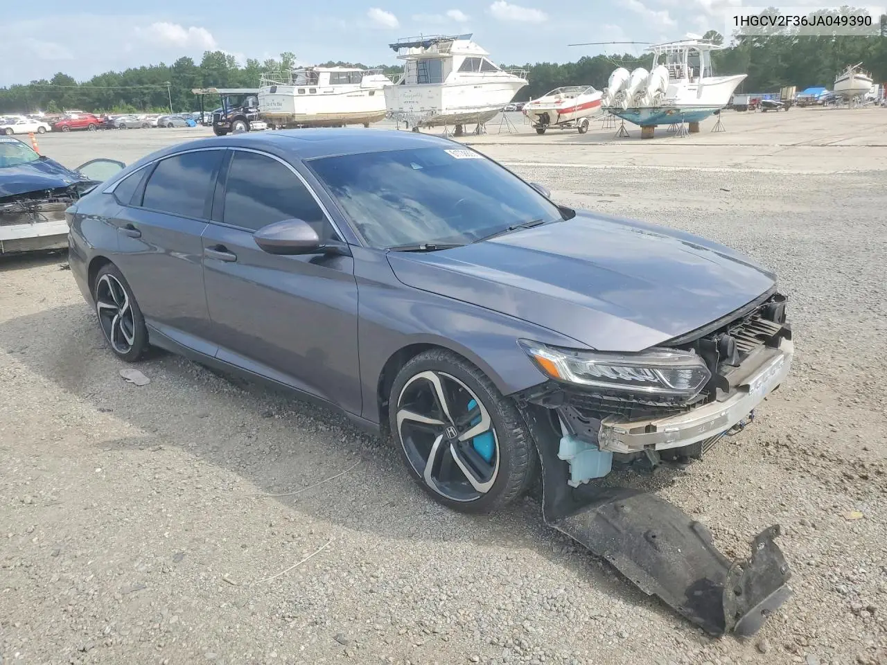 2018 Honda Accord Sport VIN: 1HGCV2F36JA049390 Lot: 61738806