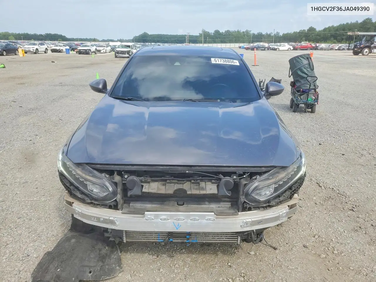 2018 Honda Accord Sport VIN: 1HGCV2F36JA049390 Lot: 61738806