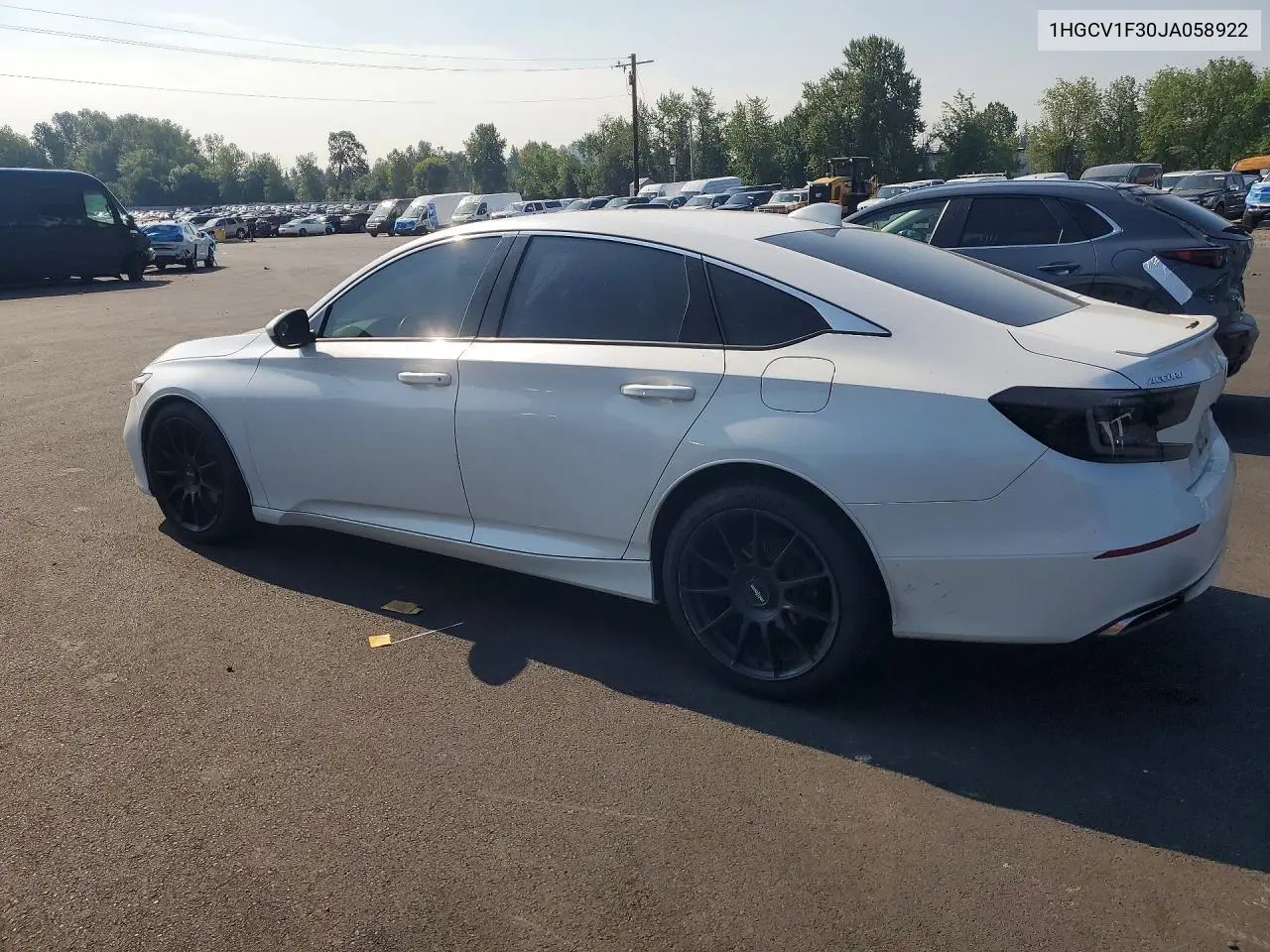 1HGCV1F30JA058922 2018 Honda Accord Sport
