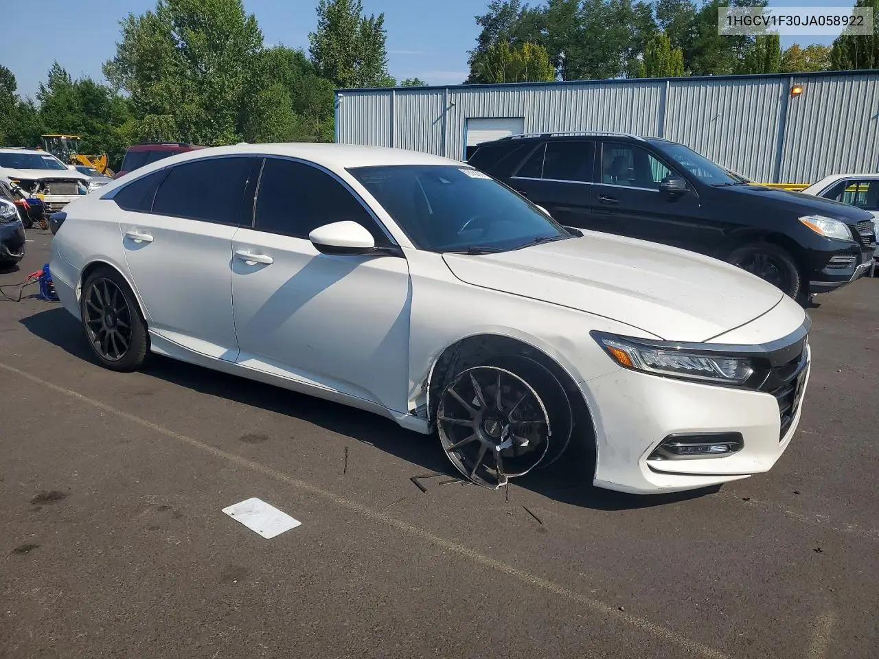1HGCV1F30JA058922 2018 Honda Accord Sport