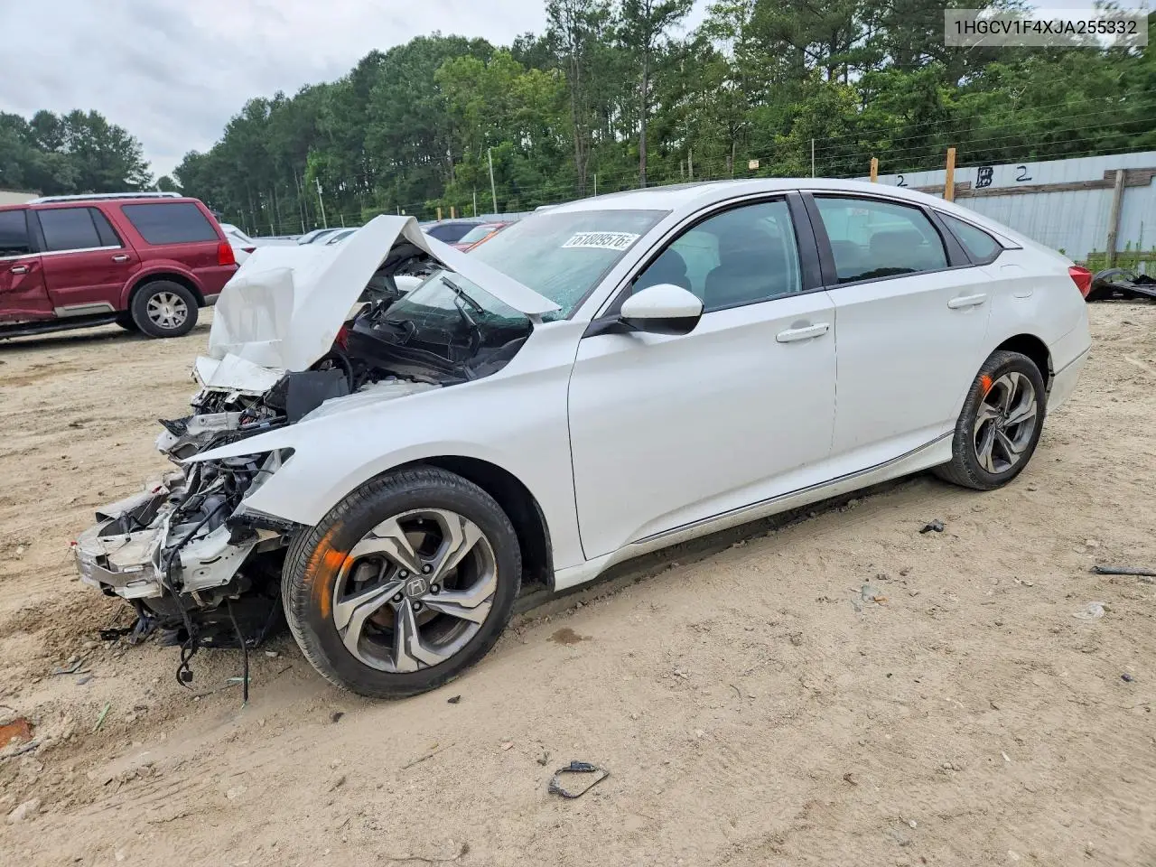 2018 Honda Accord Ex VIN: 1HGCV1F4XJA255332 Lot: 61809576