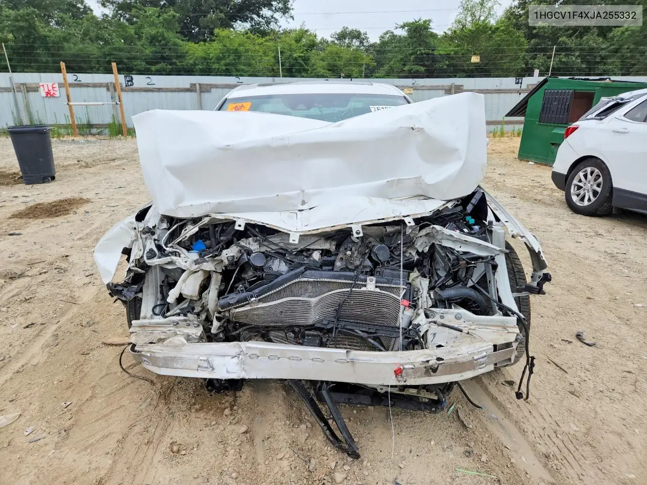 2018 Honda Accord Ex VIN: 1HGCV1F4XJA255332 Lot: 61809576
