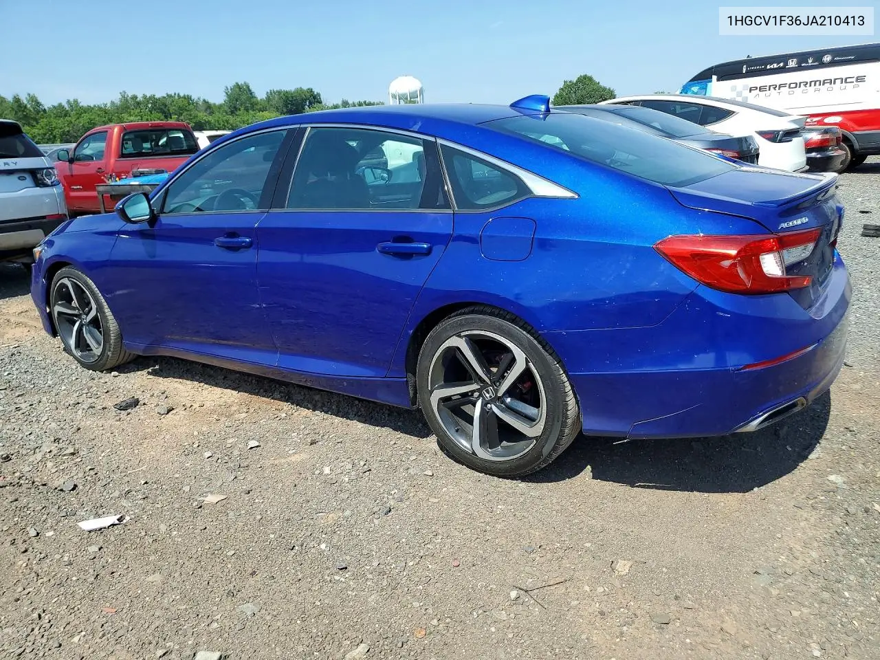 2018 Honda Accord Sport VIN: 1HGCV1F36JA210413 Lot: 61810486