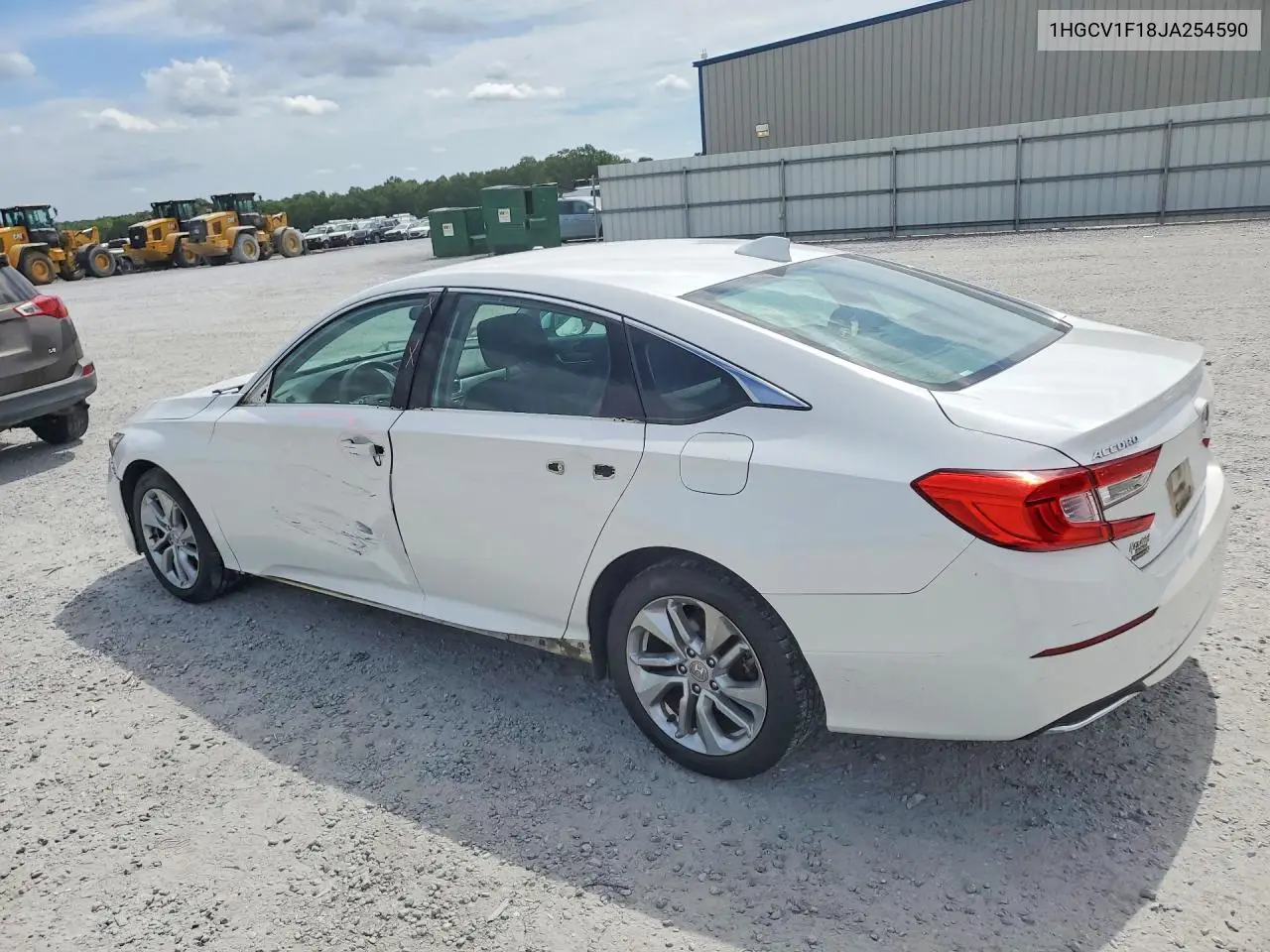 2018 Honda Accord Lx VIN: 1HGCV1F18JA254590 Lot: 61894486