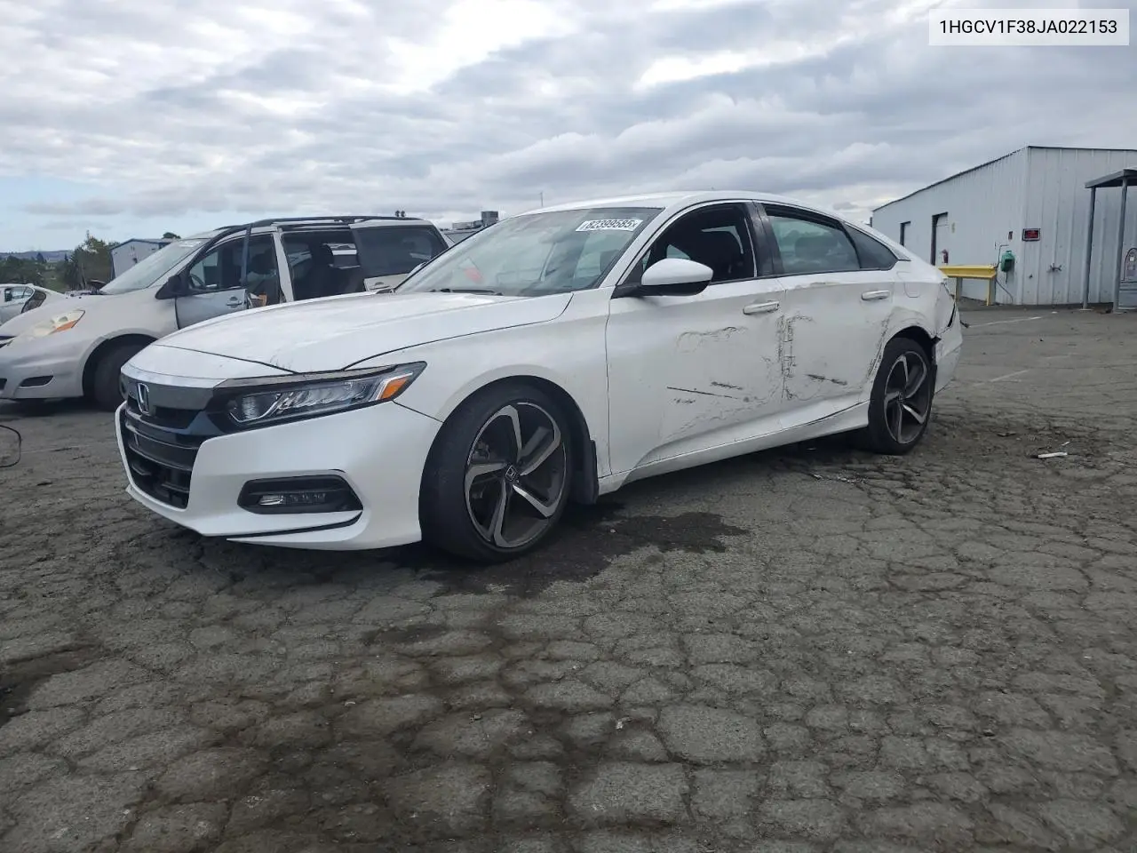 1HGCV1F38JA022153 2018 Honda Accord Sport