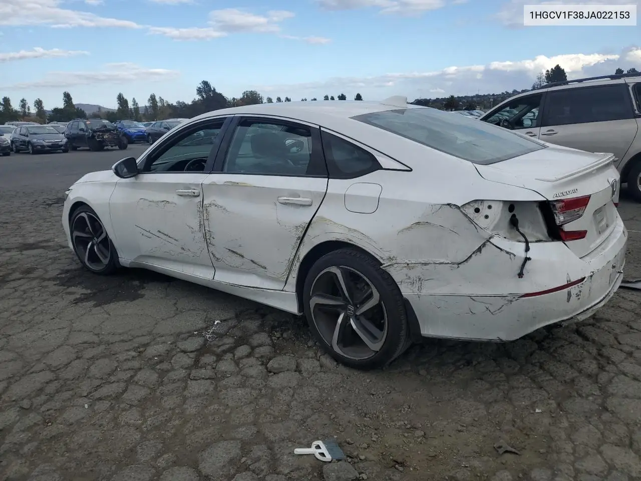 1HGCV1F38JA022153 2018 Honda Accord Sport