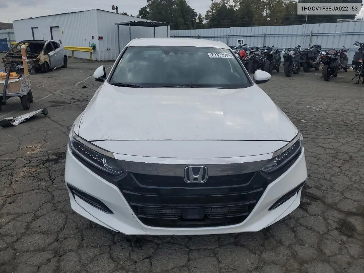1HGCV1F38JA022153 2018 Honda Accord Sport