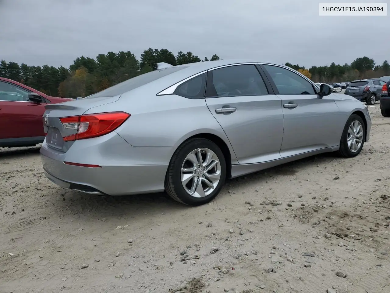 1HGCV1F15JA190394 2018 Honda Accord Lx