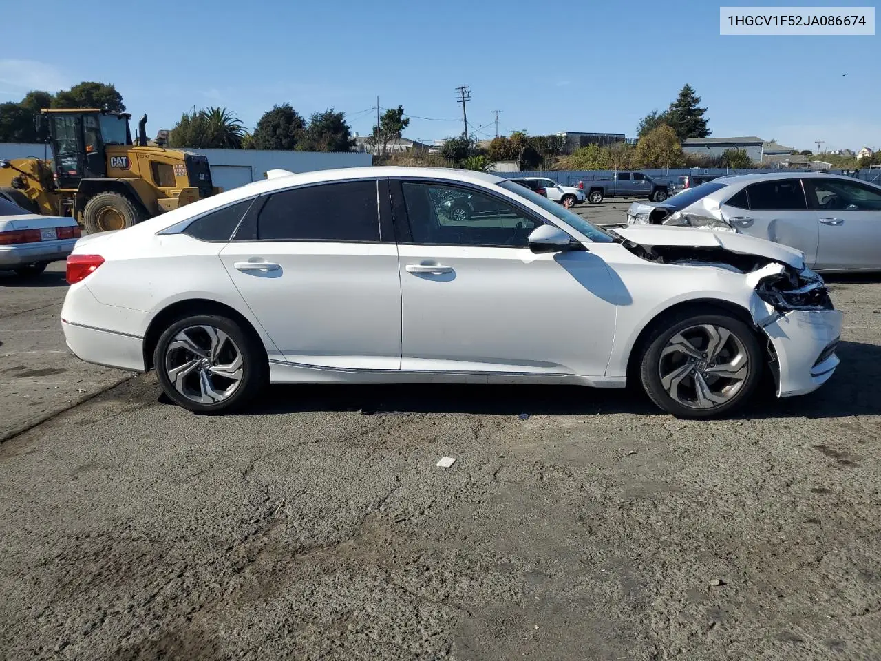 1HGCV1F52JA086674 2018 Honda Accord Exl