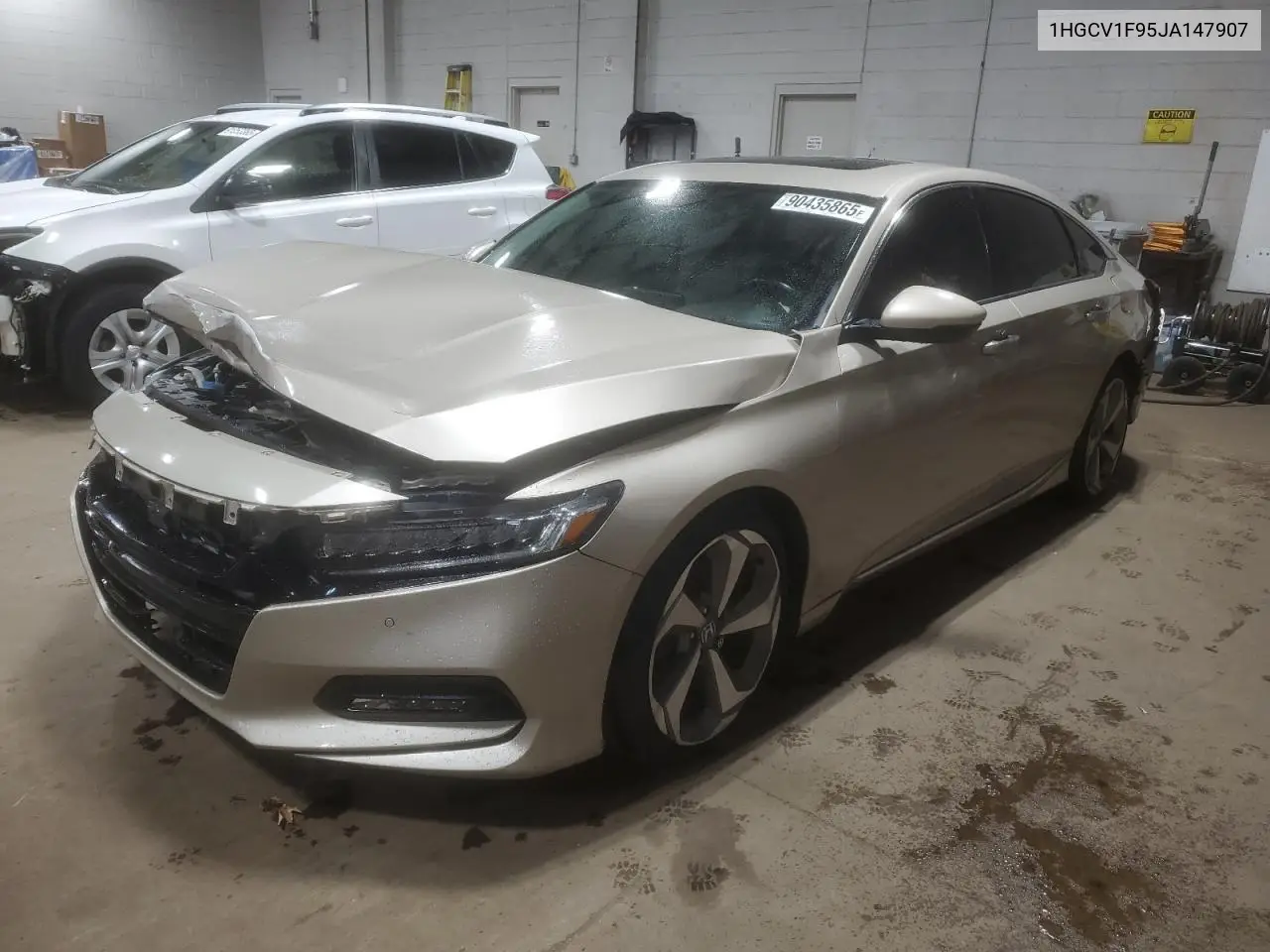 1HGCV1F95JA147907 2018 Honda Accord Touring