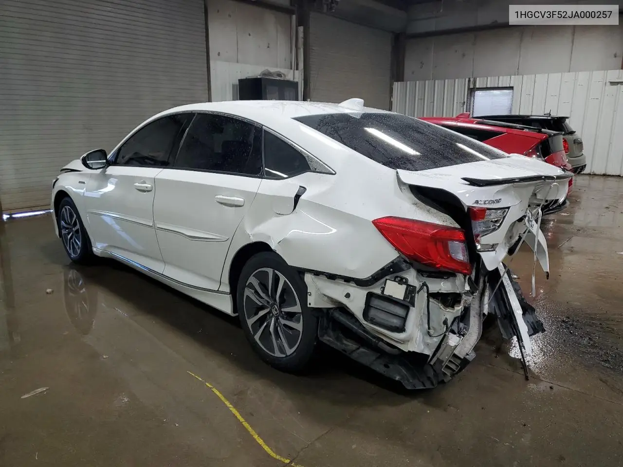 1HGCV3F52JA000257 2018 Honda Accord Hybrid Exl
