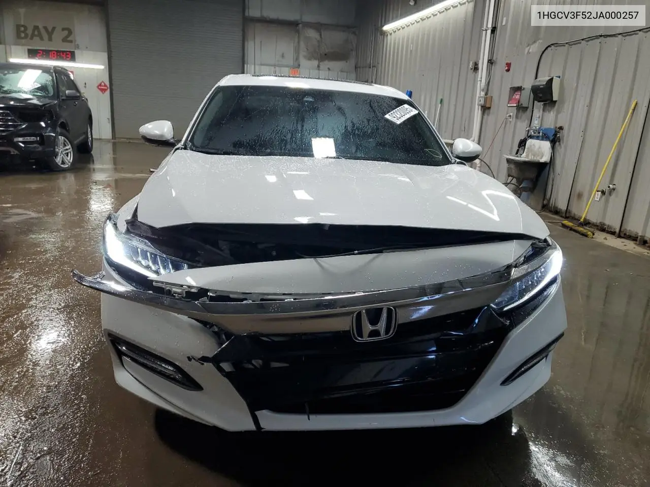 1HGCV3F52JA000257 2018 Honda Accord Hybrid Exl