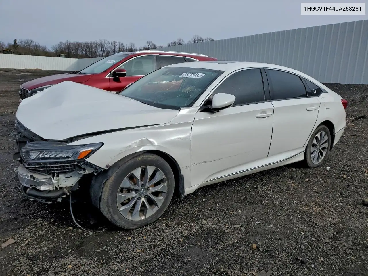 1HGCV1F44JA263281 2018 Honda Accord