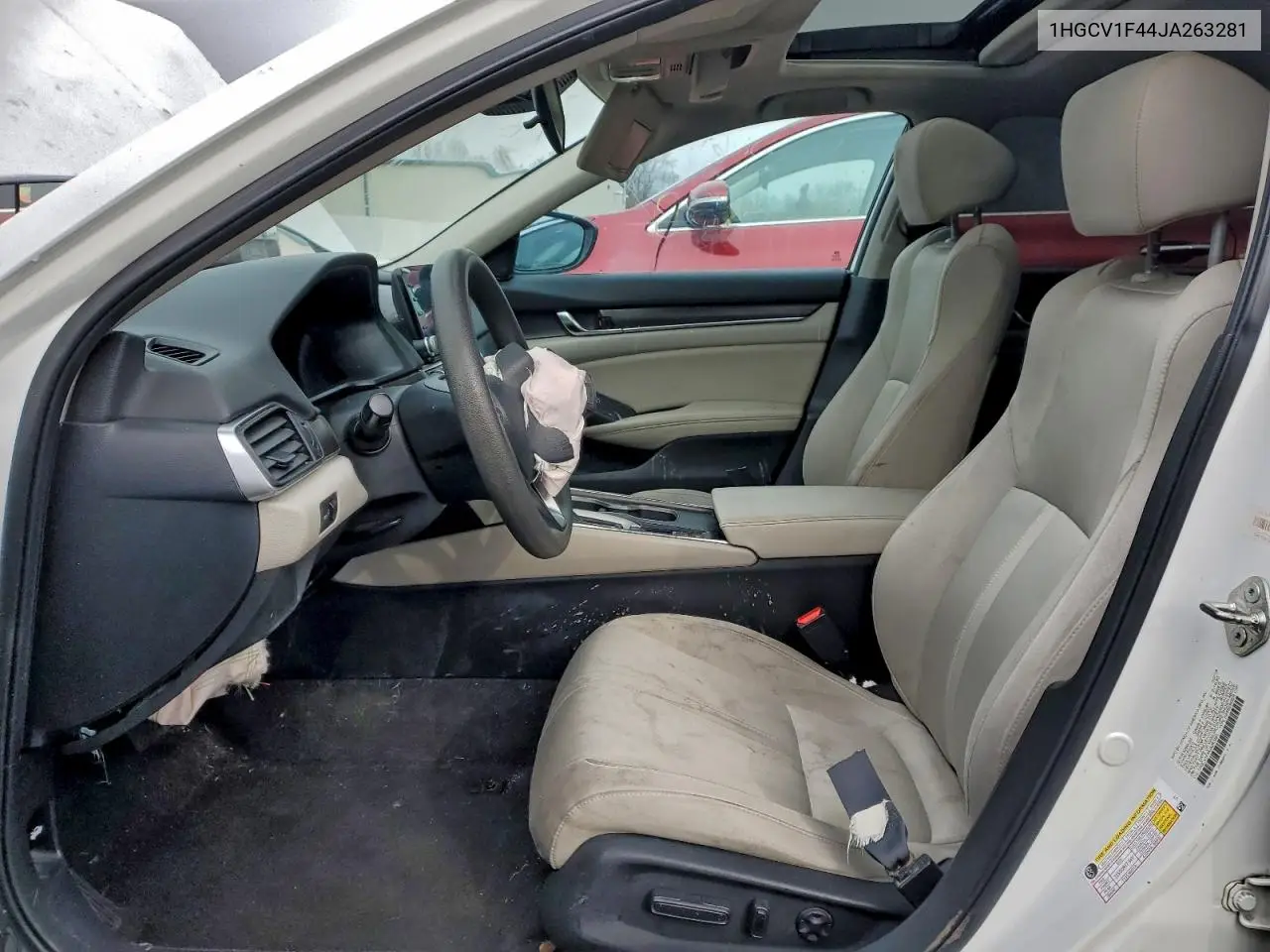 1HGCV1F44JA263281 2018 Honda Accord