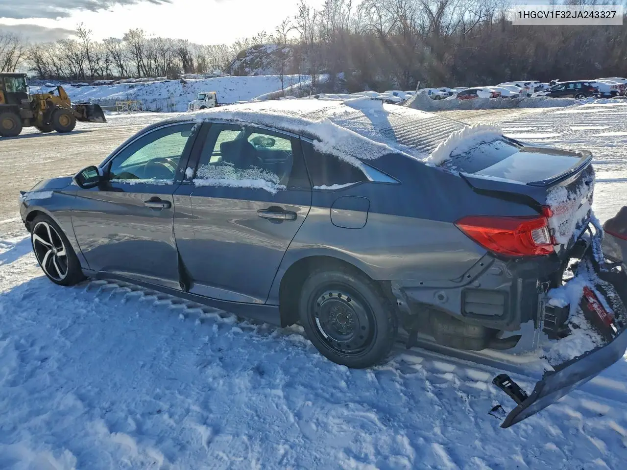 1HGCV1F32JA243327 2018 Honda Accord Sport