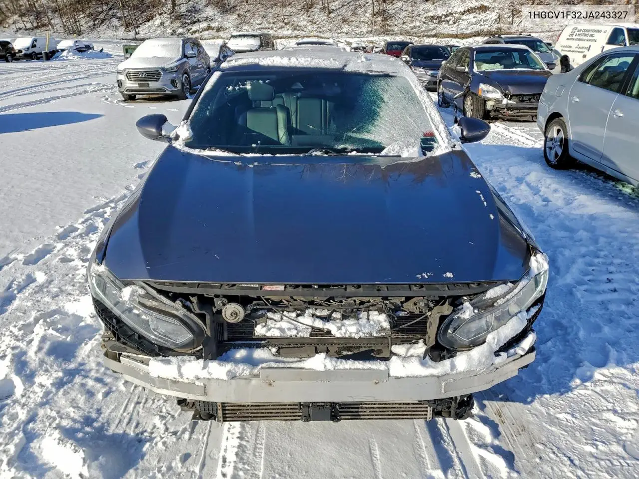 1HGCV1F32JA243327 2018 Honda Accord Sport