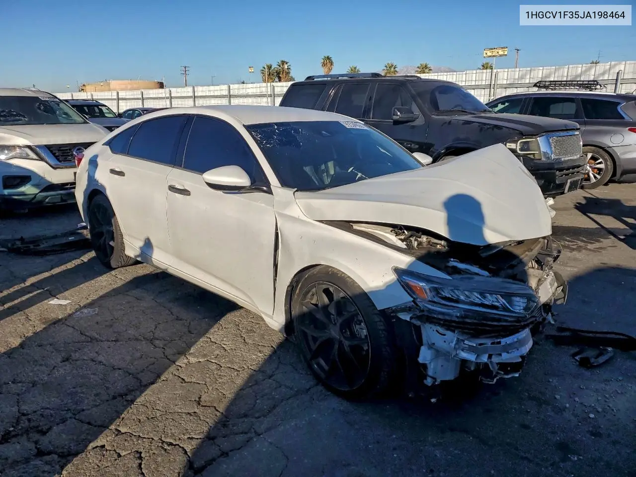 1HGCV1F35JA198464 2018 Honda Accord Sport