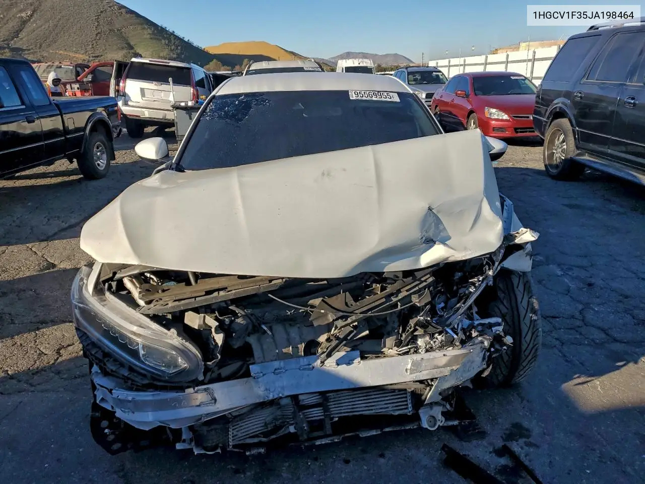1HGCV1F35JA198464 2018 Honda Accord Sport