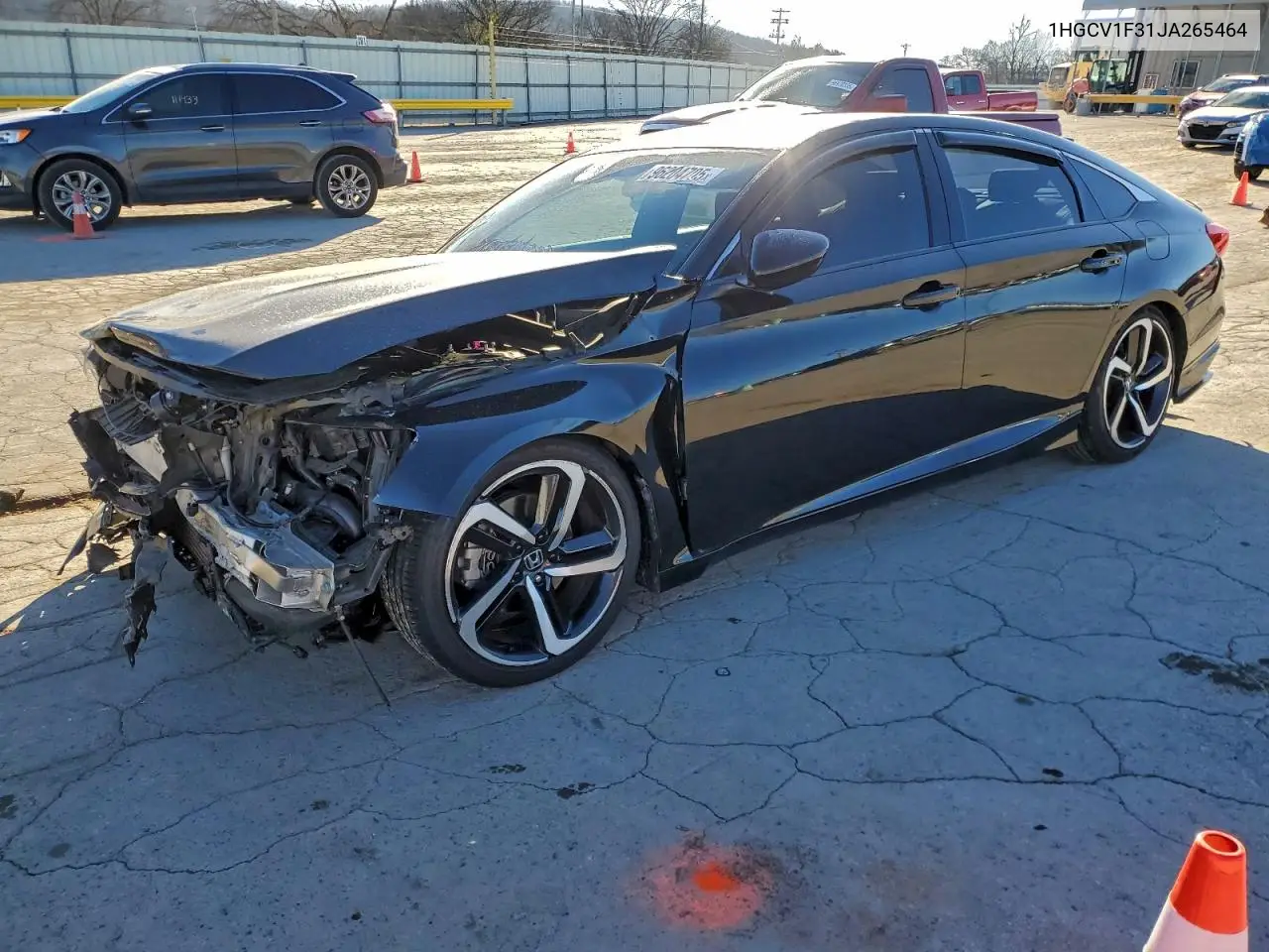 1HGCV1F31JA265464 2018 Honda Accord Sport