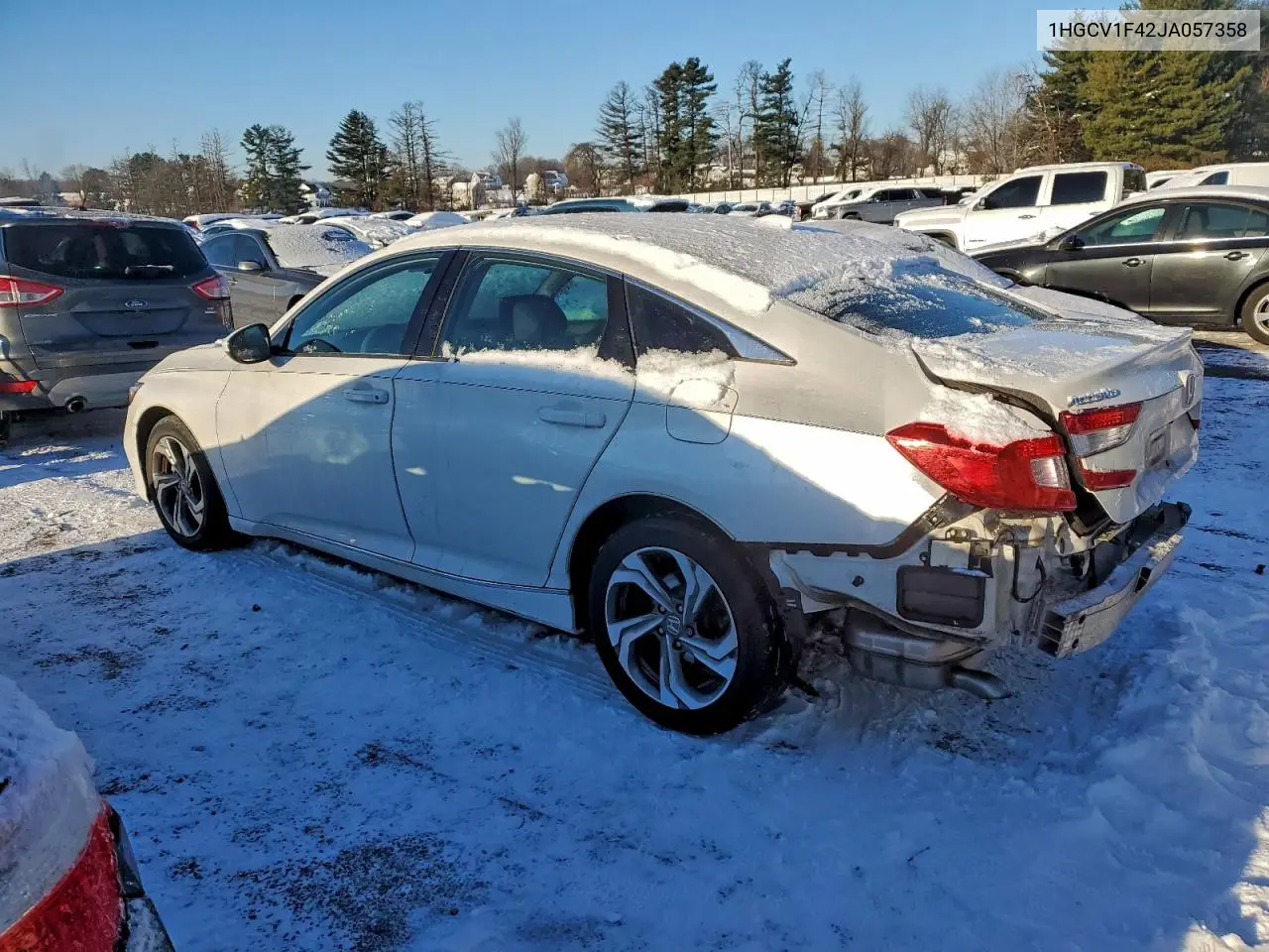 1HGCV1F42JA057358 2018 Honda Accord Ex